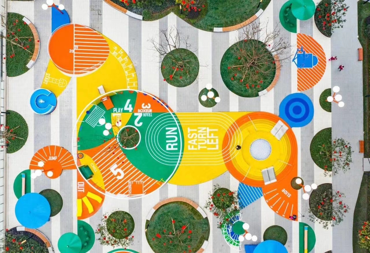 重庆融创房地产小区儿童乐园规划方案