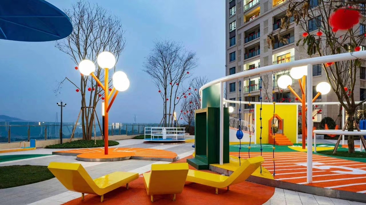 重庆融创房地产小区儿童乐园规划方案