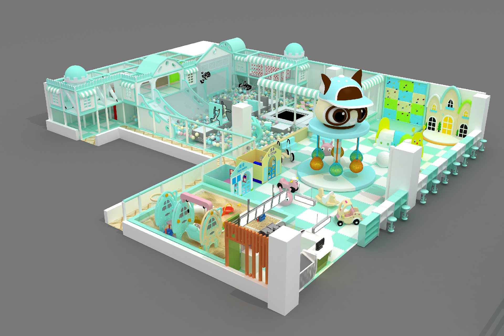 重庆商场儿童淘气堡设备厂家