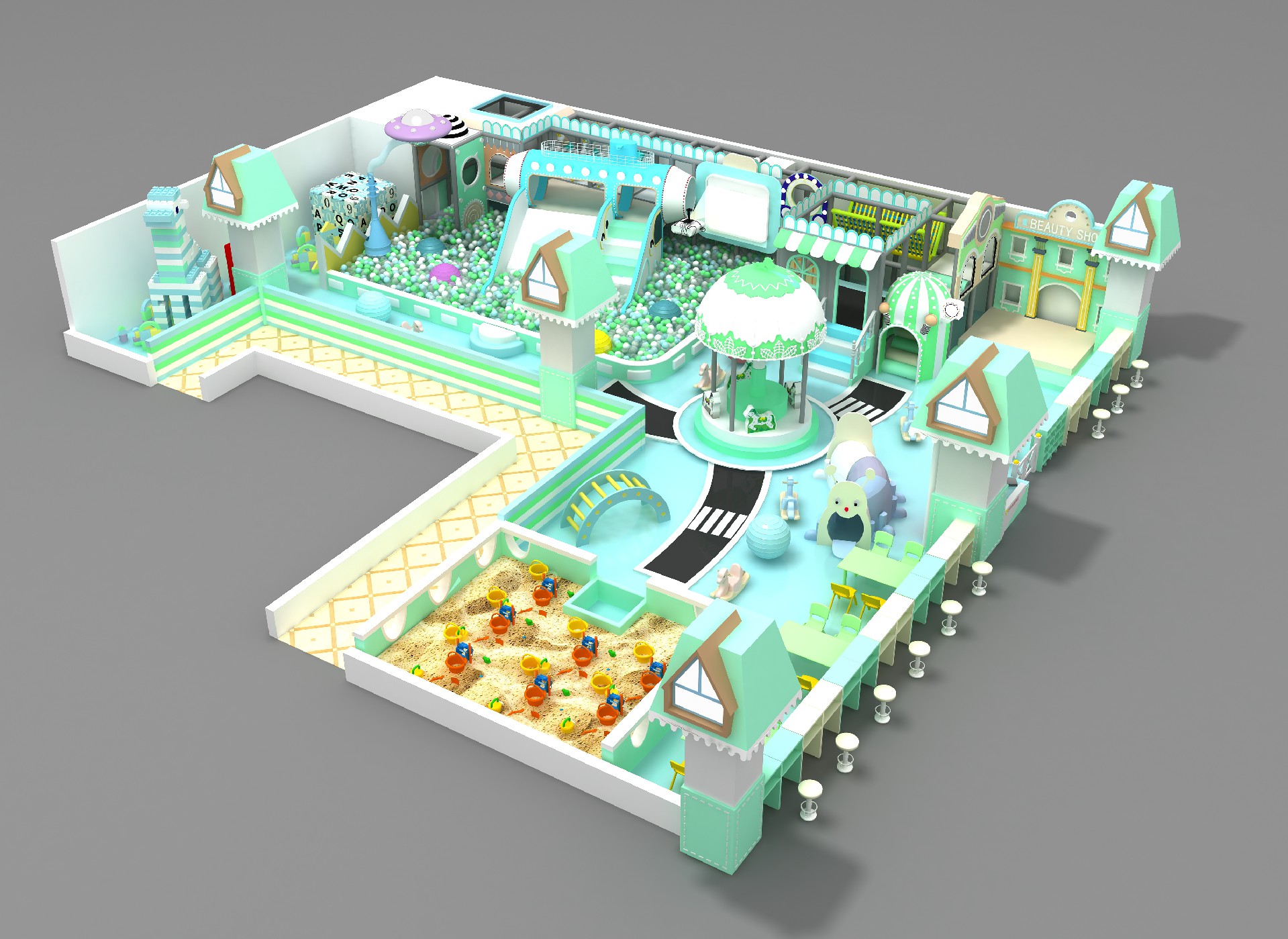 重庆商场儿童淘气堡设备厂家