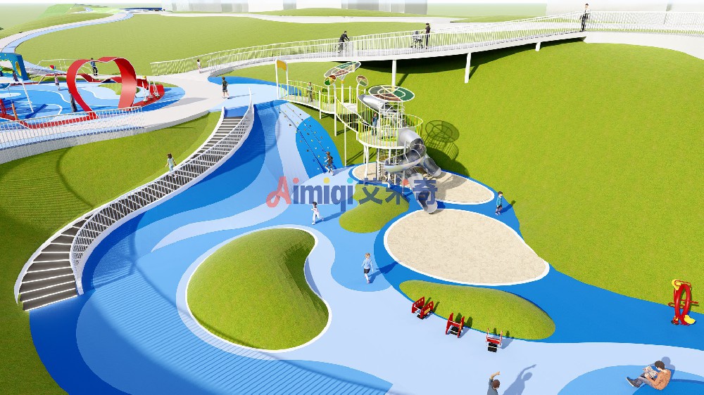 大型户外市政园林广场儿童乐园规划方案